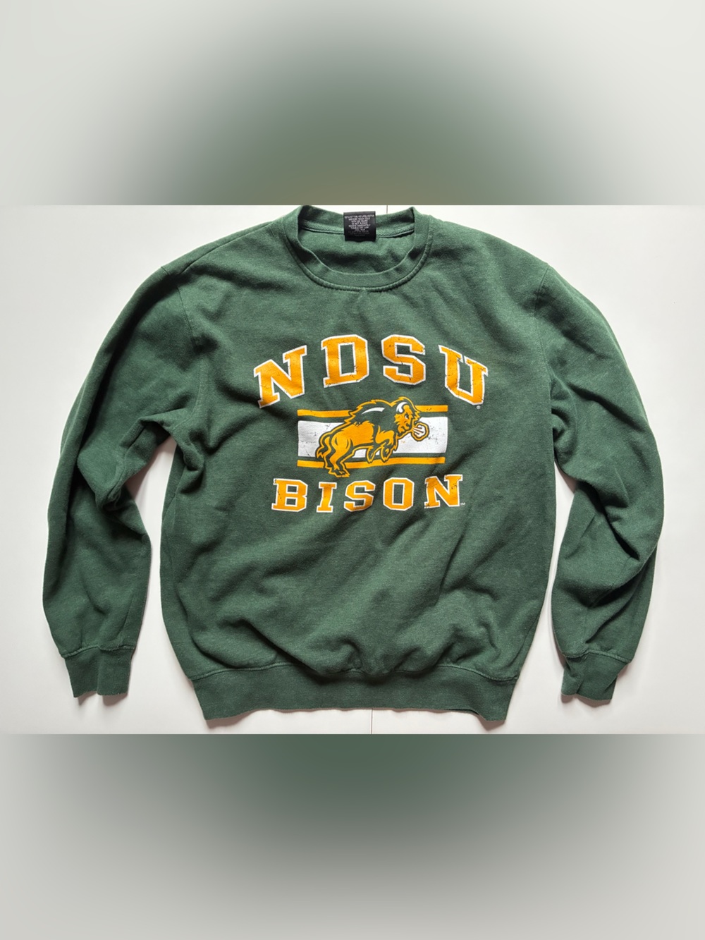 Vintage North Dakota State University Bison Crewneck Sweater - Medium